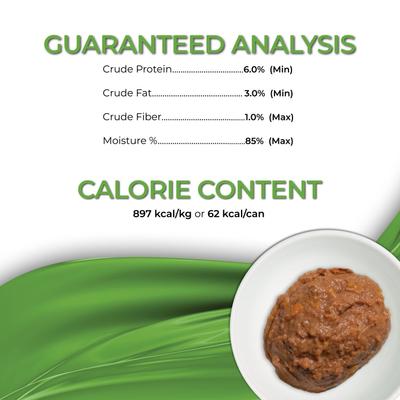 Show full view: Fussie Cat Fine Dining Mousse Chicken with Pumpkin Entree Wet Cat Food, 2.47-oz can, case of 24 slide 6 of 8