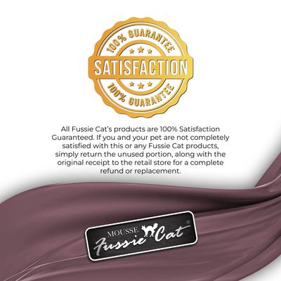 Show full view: Fussie Cat Fine Dining Mousse Mackerel with Pumpkin Entree Wet Cat Food, 2.47-oz can, case of 24 slide 8 of 8