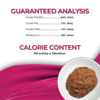 Show full view: Fussie Cat Fine Dining Mousse Sardine with Pumpkin Entree Wet Cat Food, 2.47-oz can, case of 24 slide 6 of 8