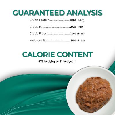 Show full view: Fussie Cat Fine Dining Mousse Tuna with Pumpkin Entree Wet Cat Food, 2.47-oz can, case of 24 slide 6 of 8