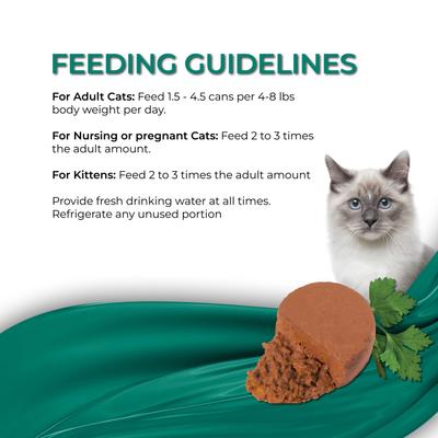 Show full view: Fussie Cat Fine Dining Mousse Tuna with Pumpkin Entree Wet Cat Food, 2.47-oz can, case of 24 slide 7 of 8