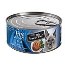 Fussie Cat Fine Dining Pate Tuna with Shrimp Entrée Wet Cat Food, 2.82-oz can, case of 24