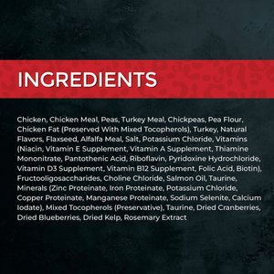 Fussie Cat Market Fresh Chicken & Turkey Recipe Grain-Free Dry Cat Food, 3.5-lb bag