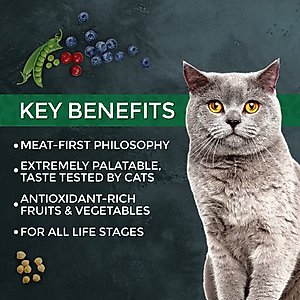 Fussie Cat Market Fresh Salmon & Chicken Recipe Grain-Free Dry Cat Food, 3.5-lb bag