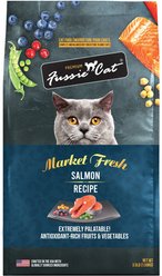 Fussie Cat Market Fresh Salmon Recipe Grain-Free Dry Cat Food, 10-lb bag