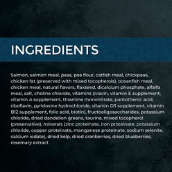 Fussie Cat Market Fresh Salmon Recipe Grain-Free Dry Cat Food, 10-lb bag slide 2 of 7