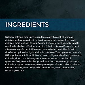 Fussie Cat Market Fresh Salmon Recipe Grain-Free Dry Cat Food, 10-lb bag