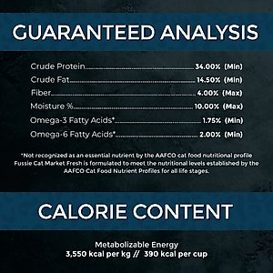 Fussie Cat Market Fresh Salmon Recipe Grain-Free Dry Cat Food, 10-lb bag