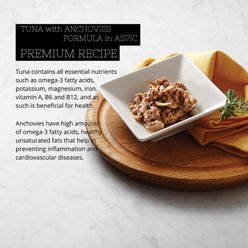 Fussie Cat Premium Tuna & Anchovies in Aspic Grain-Free Wet Cat Food, 2.82-oz, case of 24 slide 2 of 6