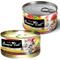 Show in main carousel: Fussie Cat Premium Tuna with Salmon Formula in Aspic Grain-Free Canned Cat Food, 2.82-oz, case of 24 + Fussie Cat Premium Tuna with Chicken Formula in Aspic Grain-Free Canned Cat Food, 2.82-oz, case of 24 slide 1 of 6