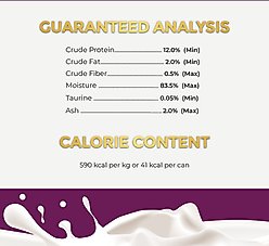 Fussie Cat Super Premium Chicken in Goat Milk Gravy Shredded Wet Cat Food, 2.47-oz can, case of 24 slide 2 of 6