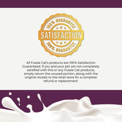 Show full view: Fussie Cat Super Premium Chicken in Goat Milk Puree Lickable Cat Treats, 2-oz pouch, case of 4 slide 7 of 8