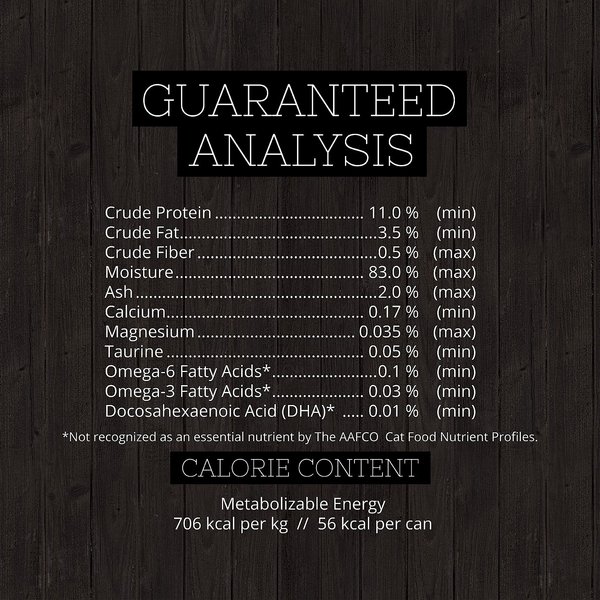 Show full view: Fussie Cat Super Premium Chicken with Egg Formula in Gravy Grain-Free Canned Cat Food, 2.82-oz, case of 24 slide 5 of 9