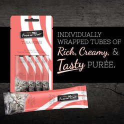 Fussie Cat Tuna Aspic Puree Lickable Cat Treats, 2-oz pouch slide 2 of 6