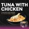 Show in main carousel: Fussie Cat Tuna with Chicken in Gravy Wet Cat Food, 2.82-oz can, case of 24 slide 8 of 9