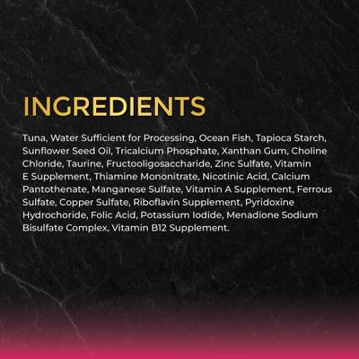 Show full view: Fussie Cat Tuna with Oceanfish in Gravy Wet Cat Food, 2.82-oz can, case of 24 slide 6 of 8