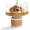 Show in main carousel: Fuzzwoof Birthday Cake Singing & Dancing Golden Retriever Dog Toy, Brown slide 1 of 8
