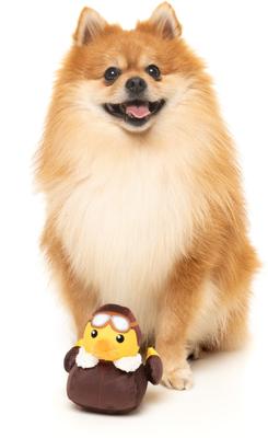 Show full view: FuzzYard Amelia Quackhart Squeaky Plush Dog Toy, Small slide 4 of 9