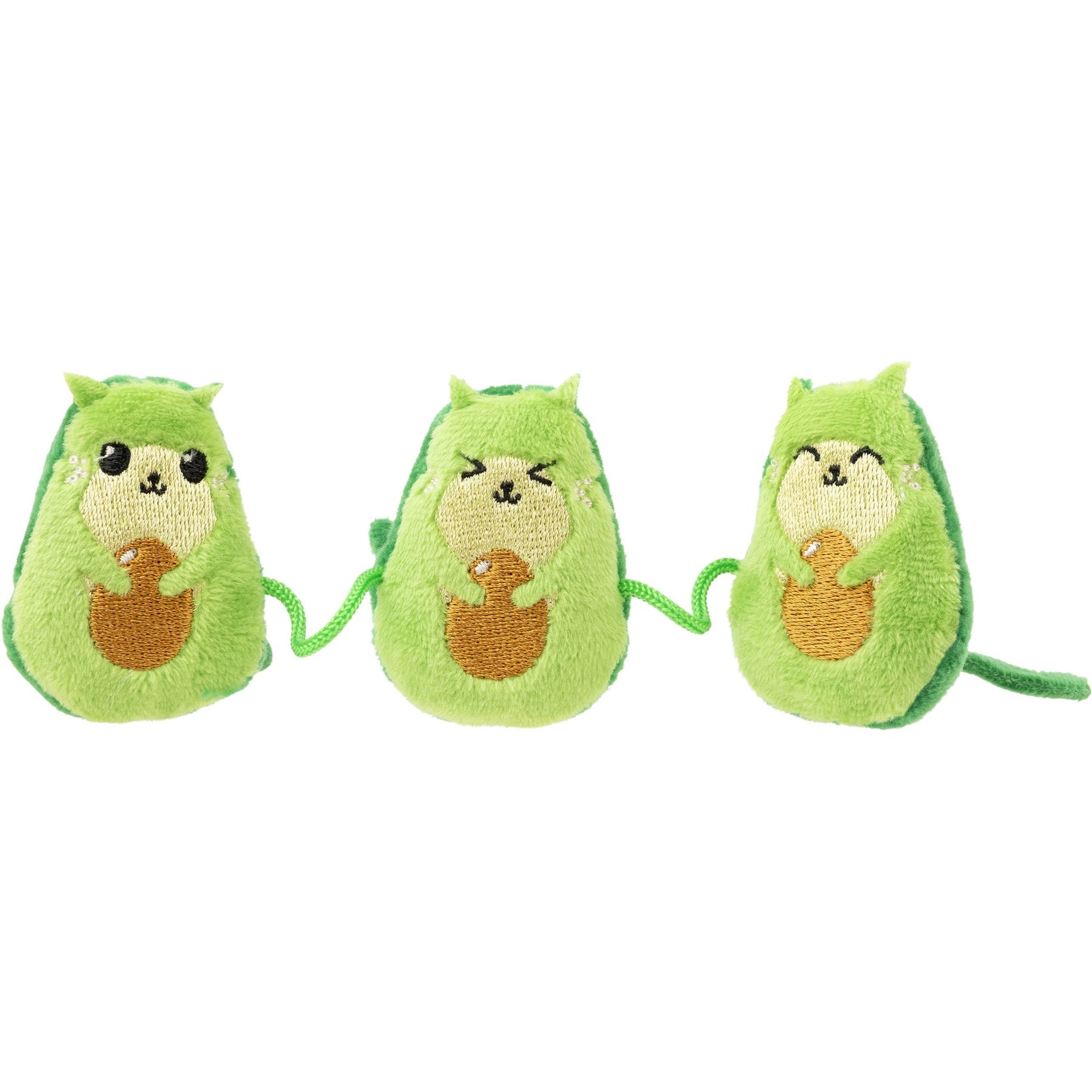 FuzzYard Avocatos Plush Cat Toy with Catnip