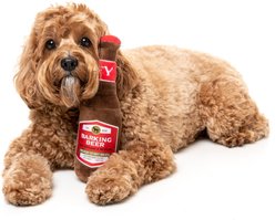 FuzzYard Barking Beer Squeaky Plush Dog Toy slide 2 of 5
