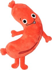 FuzzYard Brad-Wurst Squeaky Plush Dog Toy