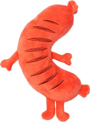 Show full view: FuzzYard Brad-Wurst Squeaky Plush Dog Toy slide 2 of 9