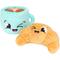 Show in main carousel: FuzzYard Croissant & Cappuccino Squeaky Plush Dog Toy, 2 count slide 1 of 10