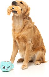 FuzzYard Croissant & Cappuccino Squeaky Plush Dog Toy, 2 count slide 2 of 9