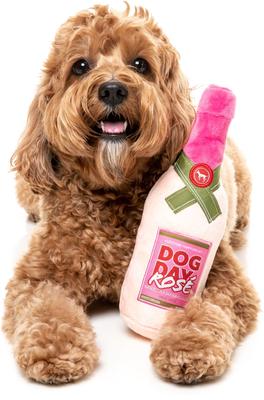 Show full view: FuzzYard Dog Day Rose Squeaky Plush Dog Toy slide 2 of 6