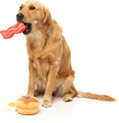 Show full view: FuzzYard Dog's Breakfast Squeaky Plush Dog Toy, 3 count slide 3 of 8