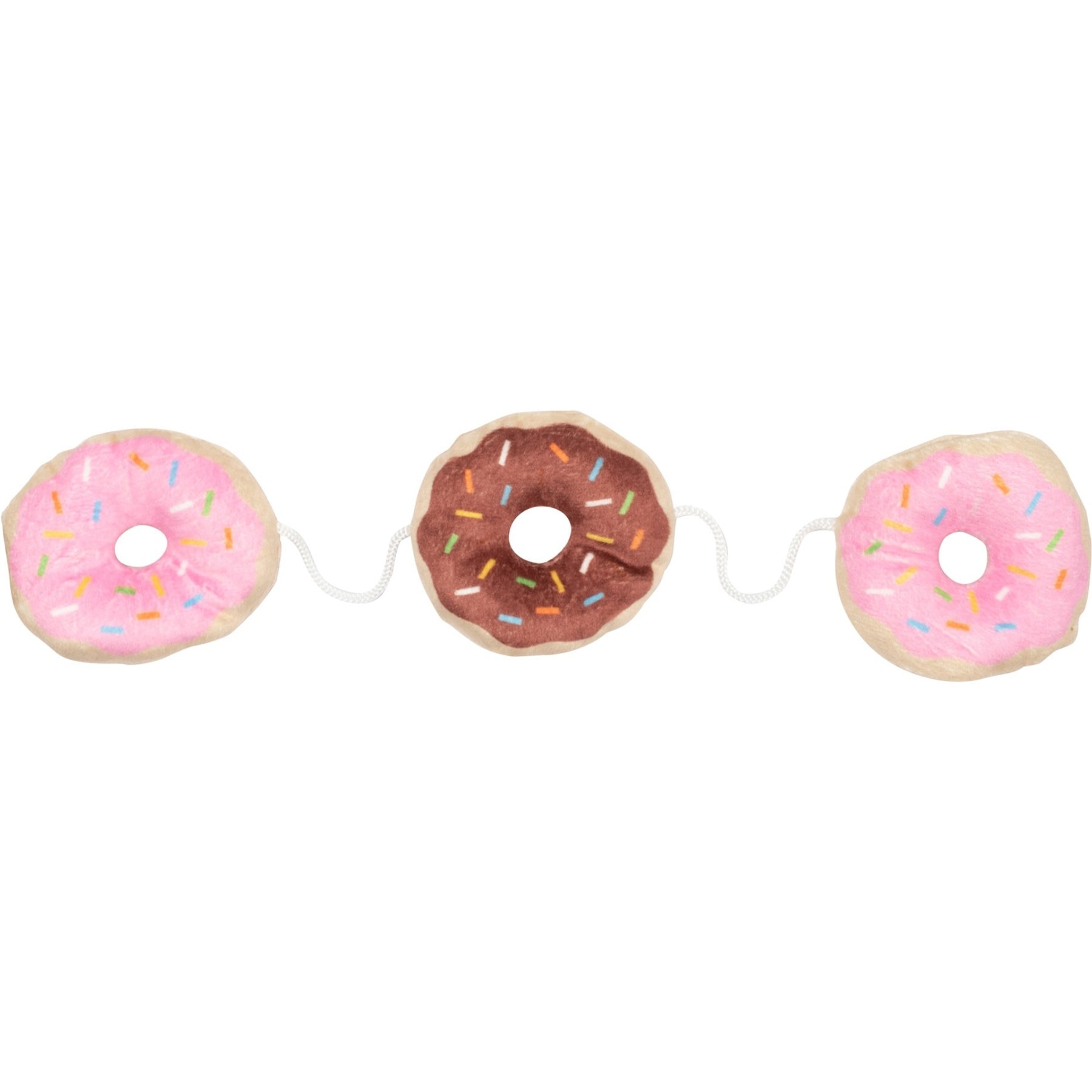 FuzzYard Donut Plush Cat Toy with Catnip