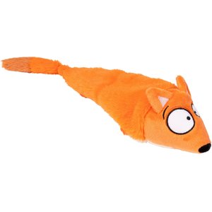 FuzzYard Farewell Fox Squeaky Stuffing-Free Plush Dog Toy