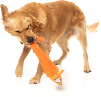 Show full view: FuzzYard Farewell Fox Squeaky Stuffing-Free Plush Dog Toy slide 3 of 9