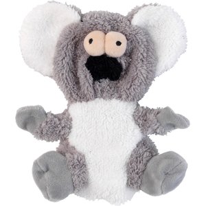 FuzzYard Flat Out Nasties Kana The Koala Squeaky Stuffing-Free Plush Dog Toy