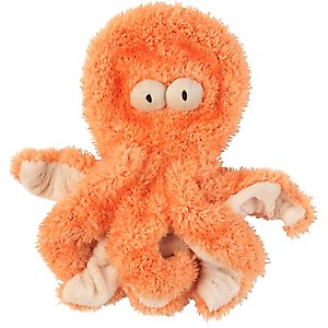 FuzzYard Flat Out Nasties Sir Legs A Lot The Octopus Squeaky Stuffing-Free Plush Dog Toy