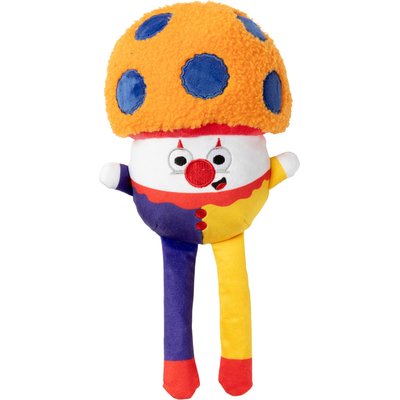 FuzzYard FuzzYard Giggles Mushroom Squeaky Plush Dog Toy