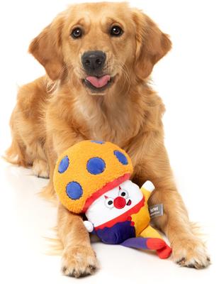 Show full view: FuzzYard Giggles Mushroom Squeaky Plush Dog Toy slide 5 of 9