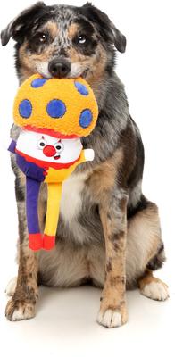 Show full view: FuzzYard Giggles Mushroom Squeaky Plush Dog Toy slide 4 of 9