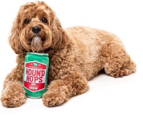 Show full view: FuzzYard Hound Hops Squeaky Plush Dog Toy slide 3 of 5