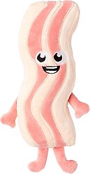 FuzzYard Kevin Bacon-Strip Squeaky Plush Dog Toy