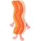 Show in main carousel: FuzzYard Kevin Bacon-Strip Squeaky Plush Dog Toy slide 2 of 10