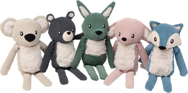 Show full view: FuzzYard Life Bear Squeaky Plush Dog Toy, Slate Grey slide 2 of 2