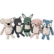 Show in main carousel: FuzzYard Life Bear Squeaky Plush Dog Toy, Slate Grey slide 2 of 2