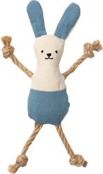 FuzzYard Life Bunny Plush Cat Toy with Catnip, French Blue