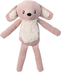 FuzzYard Life Bunny Squeaky Plush Dog Toy, Soft Blush