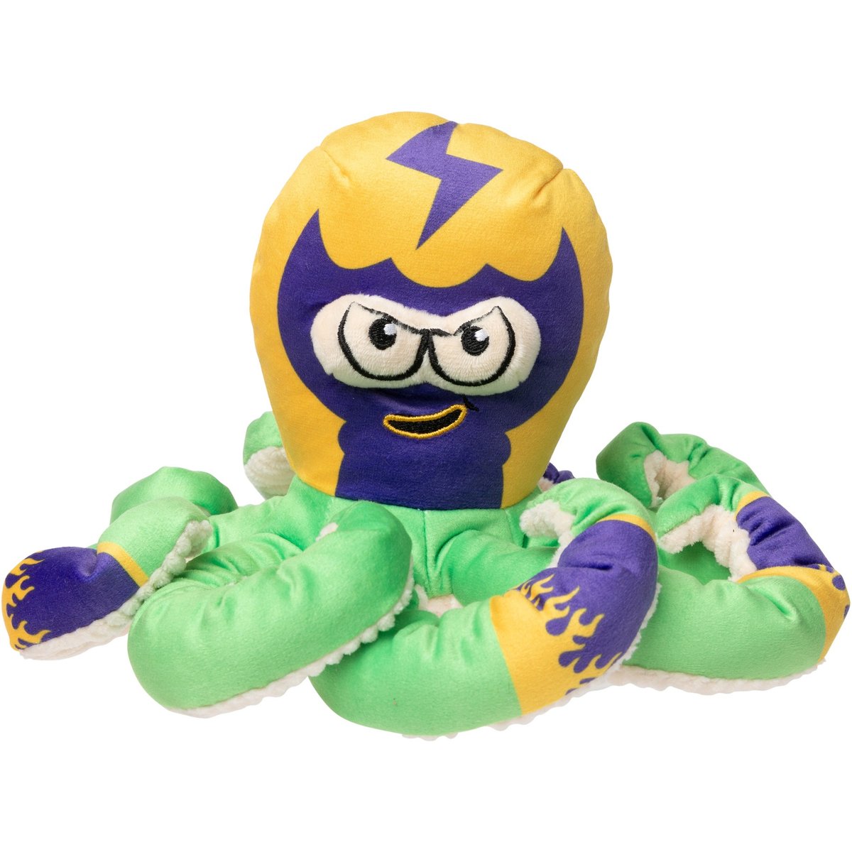 FuzzYard Octo The Outrageous Squeaky Plush Dog Toy