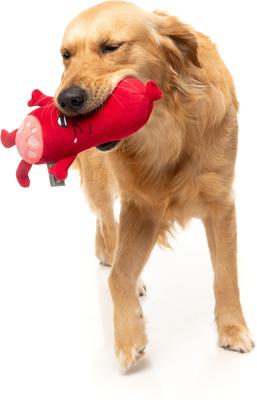 Show full view: FuzzYard Pepper-Toni Squeaky Plush Dog Toy slide 3 of 8