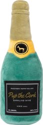FuzzYard Pup The Cork Sparkling Wine Squeaky Plush Dog Toy