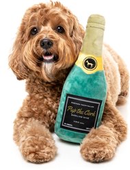 FuzzYard Pup The Cork Sparkling Wine Squeaky Plush Dog Toy slide 2 of 5