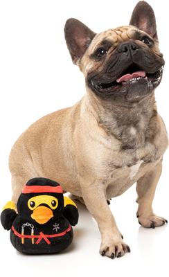 Show full view: FuzzYard Quackie Chan Squeaky Plush Dog Toy slide 4 of 9